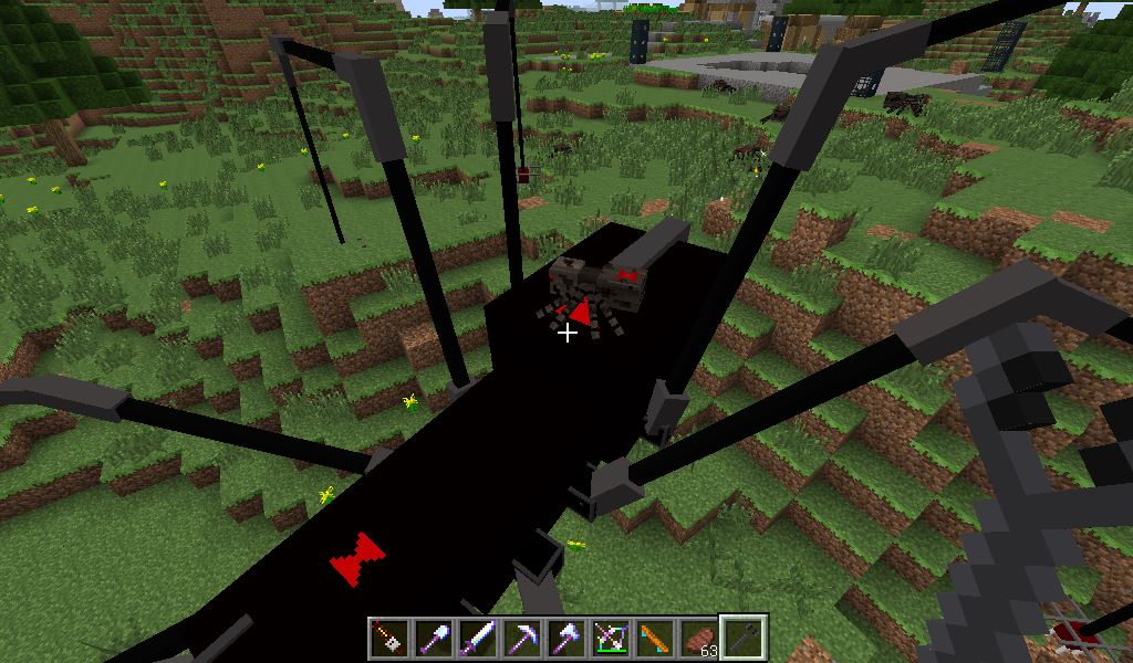 Ore Spawn 仲間にできるmobその4 Spider Robot Minecraft 1 7 10 Mod 原油ごくごく