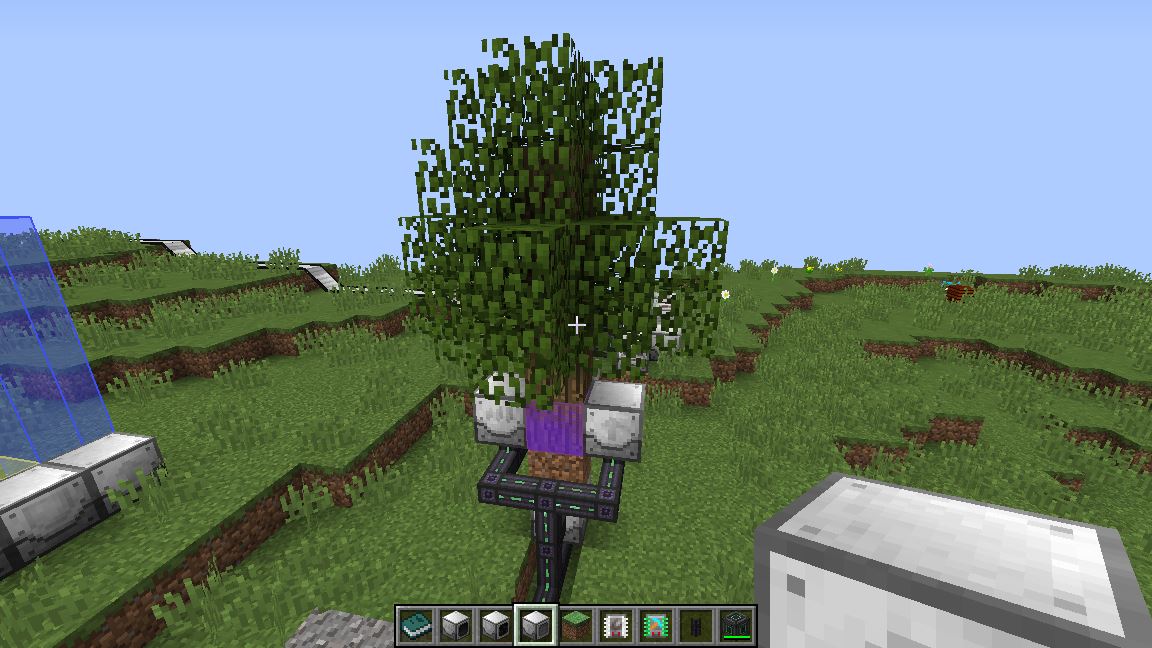 Industrial Foregoing で林業 原木など集める Plant 系装置 Minecraft 1 12 2 Mod 原油ごくごく