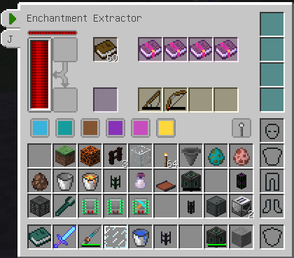 Industrial Foregoing アイテムについたエンチャントを本に移動できる装置 Enchantment Extractor Minecraft 1 12 2 Mod 原油ごくごく